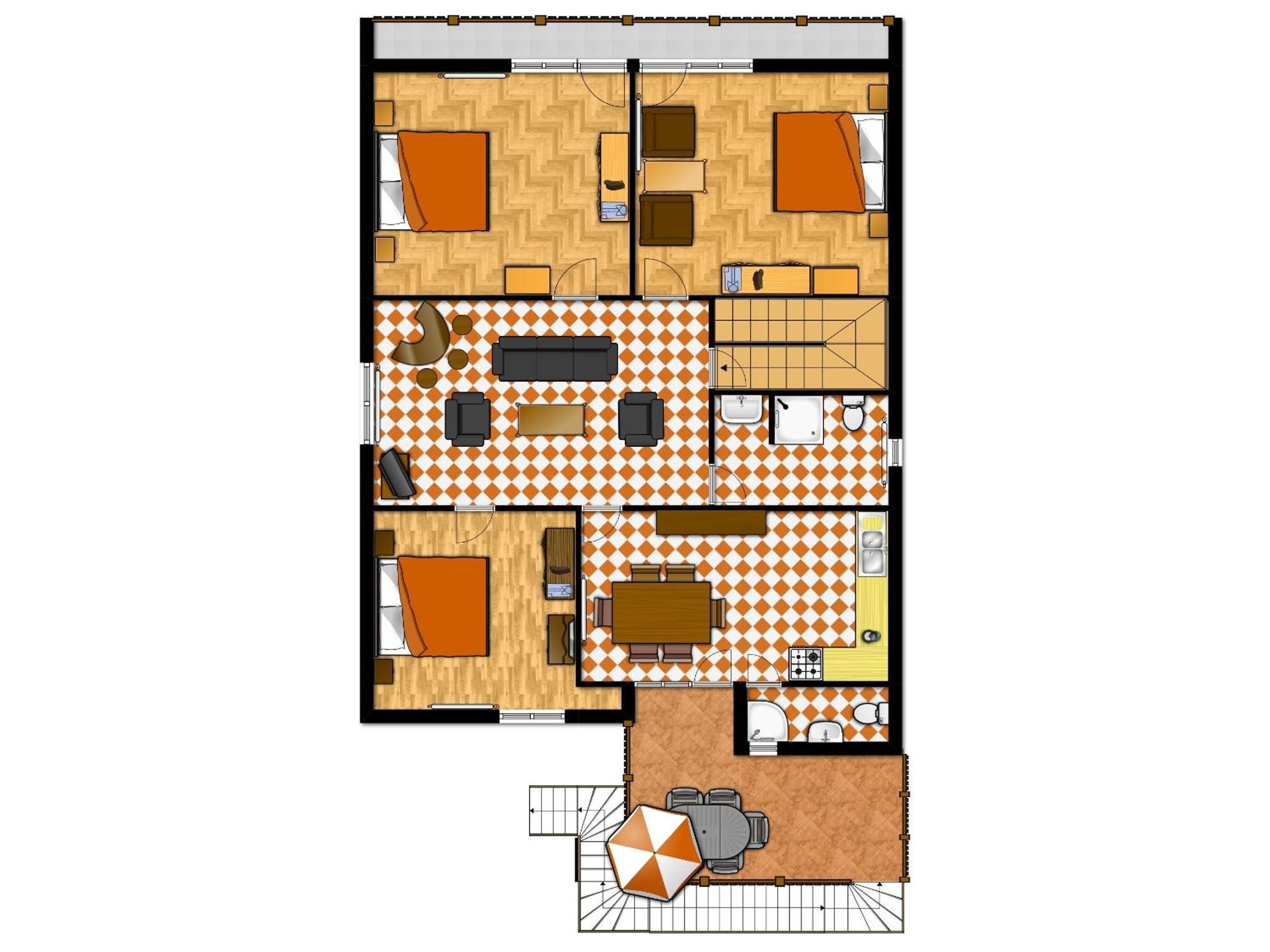 Magyar Apartmanhazak I-Iii. Zalakaros Pokój zdjęcie